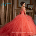 Beading Crystal Cascading Ruffle Real Sample Quinceanera Dress